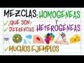 Mezclas homogneas y heterogneas fcil y rpido  qumica 