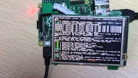 3 5" TFT Lcd Screen for Raspberry Pi Model B+