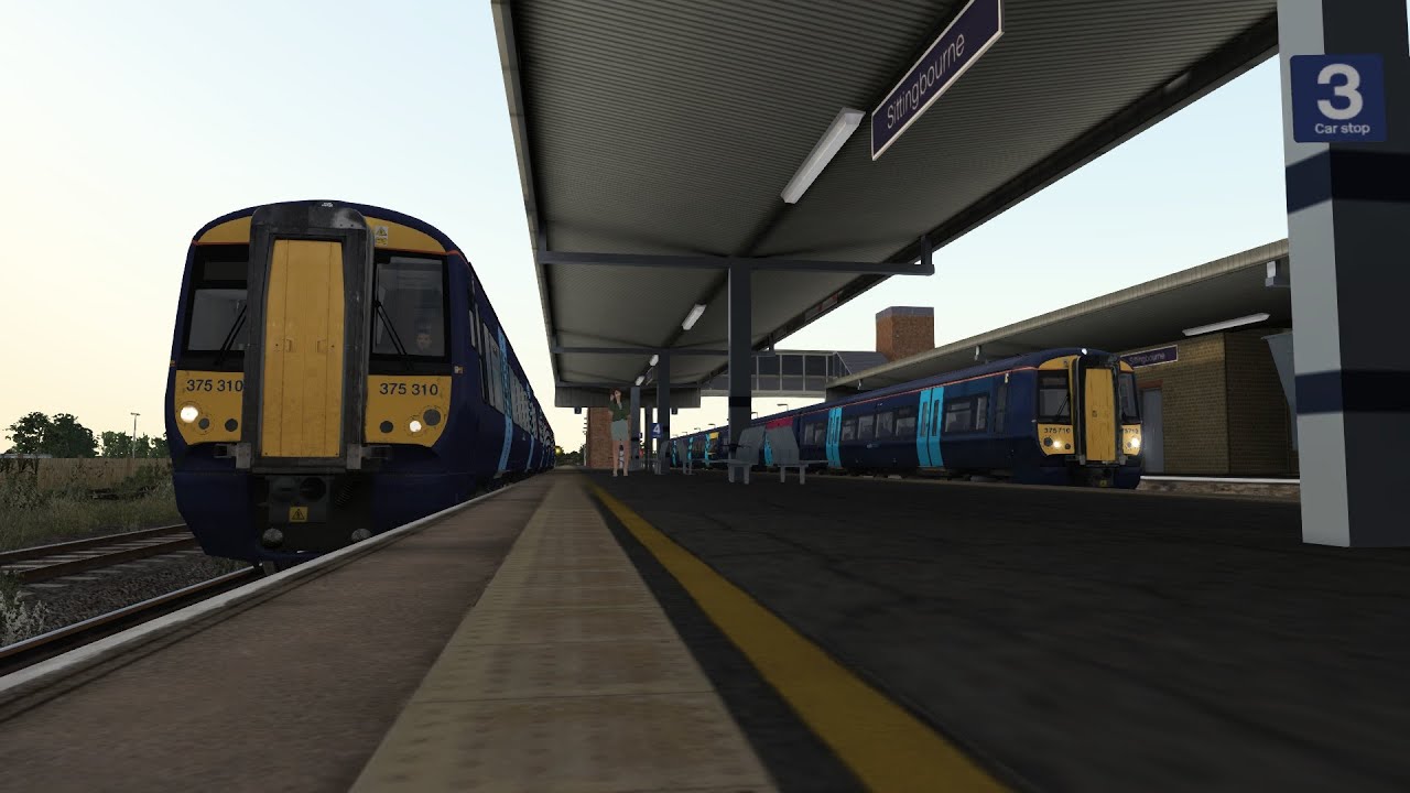 TS22: Sittingbourne to Sheerness-on-Sea - Class 375