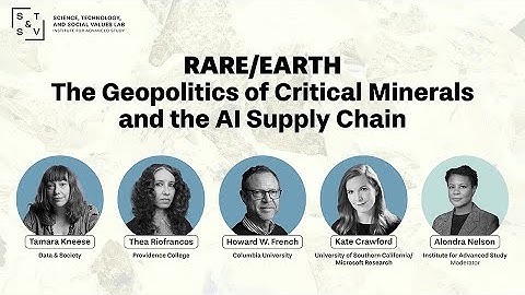 RARE/EARTH: The Geopolitics of Critical Minerals and the AI Supply Chain