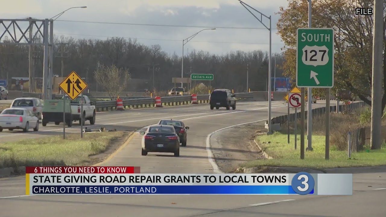 Michigan is giving road repair grants to local towns