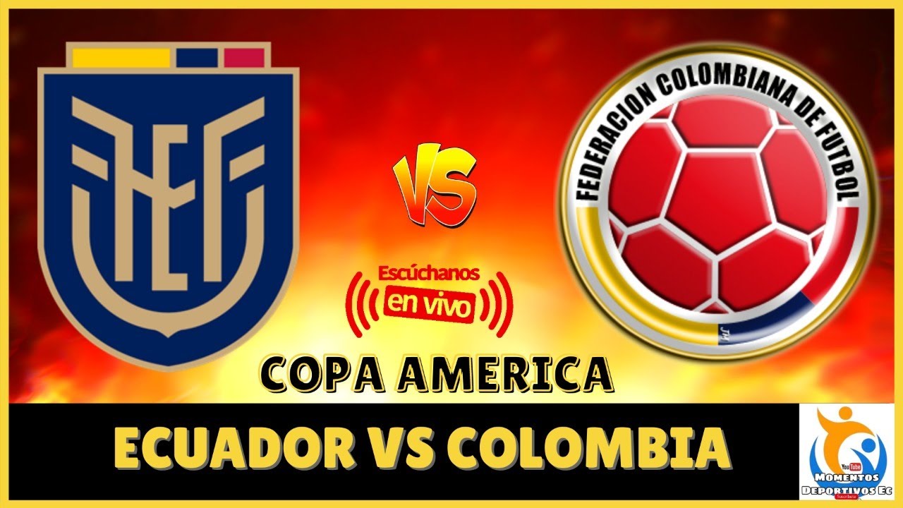 🔴 ECUADOR VS COLOMBIA en vivo COPA AMERICA narracion emocionante🔥