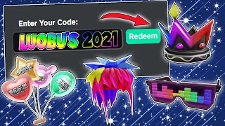 (JULY 2021) ALL *NEW* FREE LUOBU ITEMS AND PROMO CODES!? Roblox Promo Codes