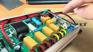 AMPLIFICATORE MX-P50M HF PER RTX QRP , PROVA DI FUNZIONAMENTO, MODIFICA E TEST POTENZE.