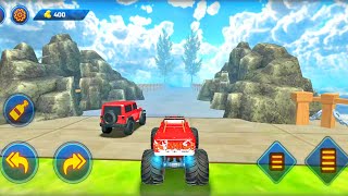 Multiplayer Mountain Climb Stunt Game - Monster Car Driving Game - Mountain Racing Games 3D screenshot 4