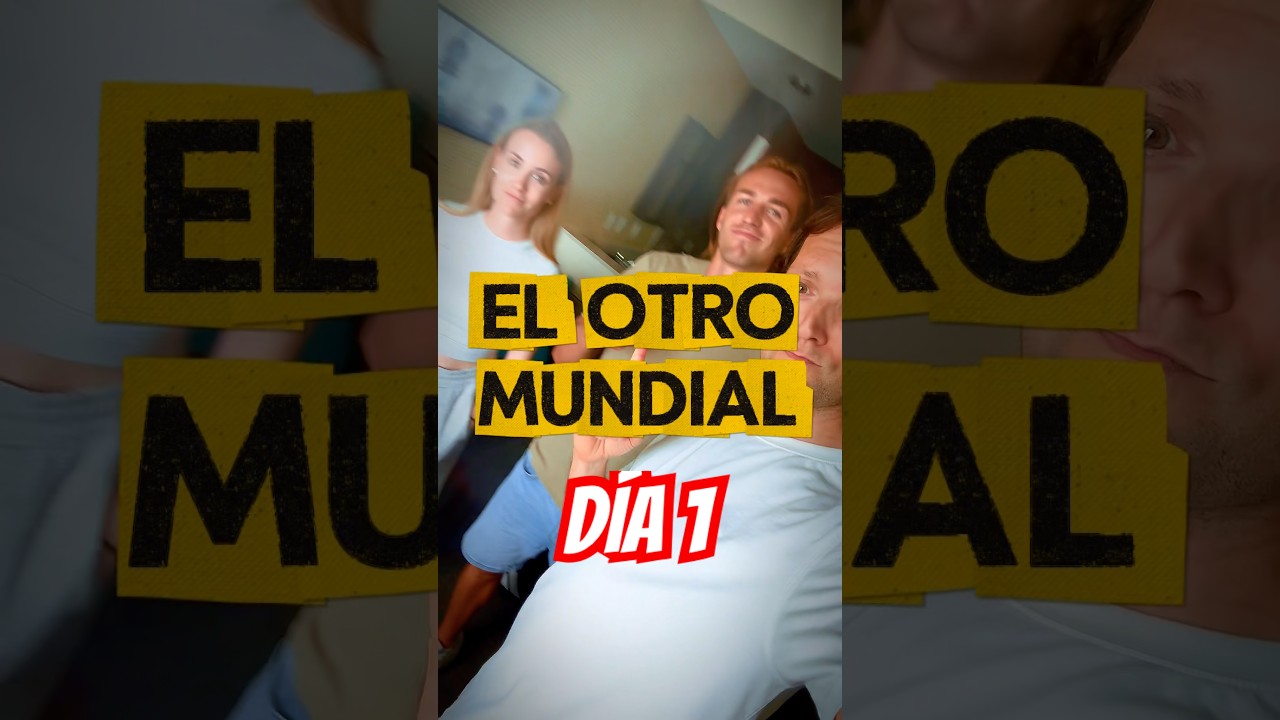 ⚽️ Diario del Mundial de Fútbol. Día 1: un FUTBOLISTA PROFESIONAL en mi HOTEL #futbol #shorts