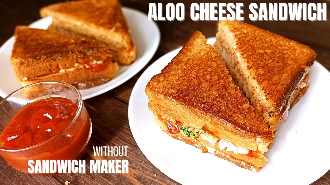 Make Aloo Sandwich without sandwich maker Spicy Potato Sandwich