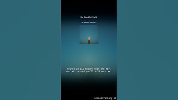 Thumbnail of By candlelight                                       #lyrics #songlyrics #agiandnoa #mypoems