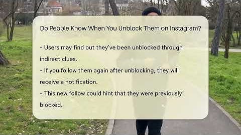 Do People Know When You Unblock Them on Instagram? - Everyday-Networking