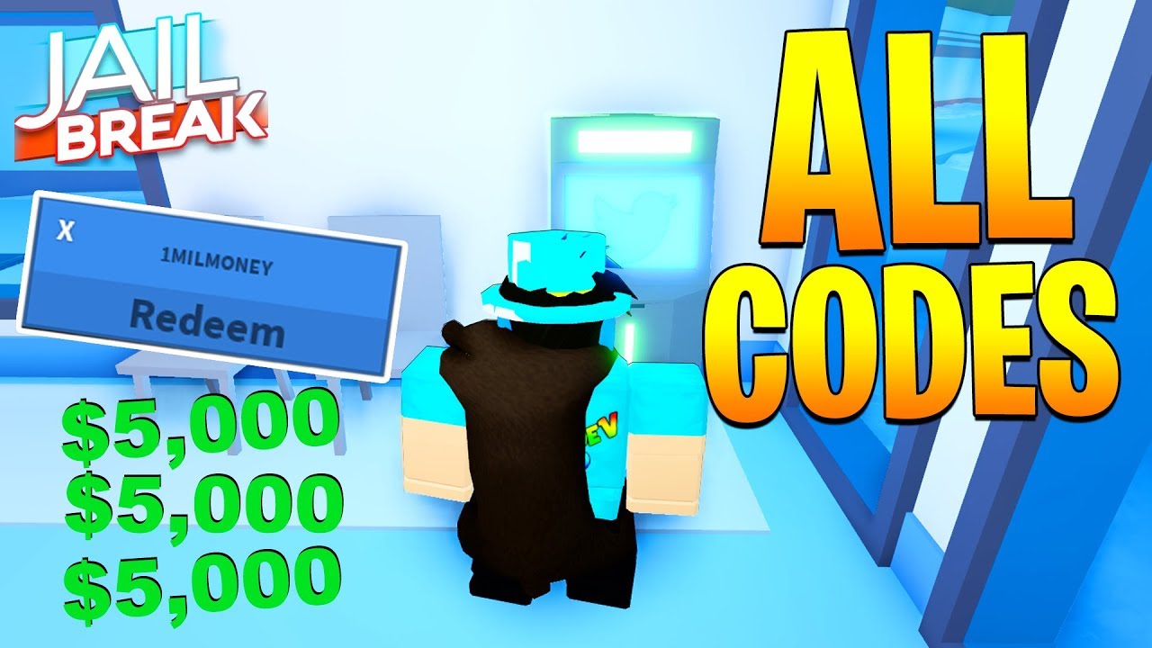 All Jailbreak Latest Codes In 2019 Roblox Youtube