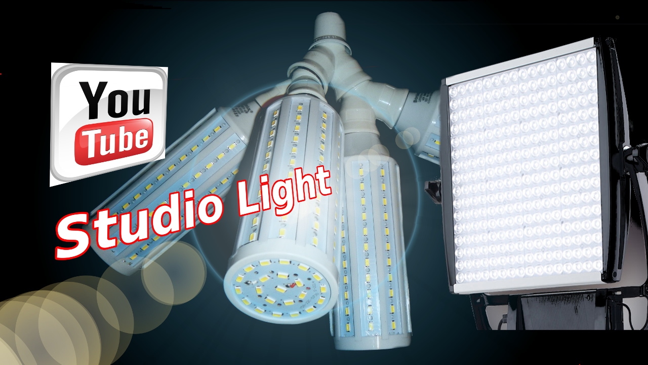 How to build cheap light for youtube video studio YouTube