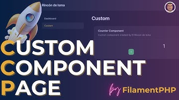Creando páginas y componentes CUSTOM en FILAMENTPHP