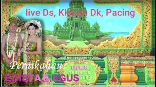 LIVE STREAMING  TOPRAK TRI MANGGOLO BUDOYO    PERNIKAHAN ANGGA & DISTA DK, PACING