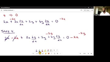 9 of 20 - First and second derivative using Implicit differentiation