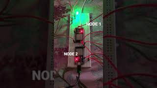 Self-healing mesh network using ESP32 controlled by a Flutter app with BLE #Shorts screenshot 2