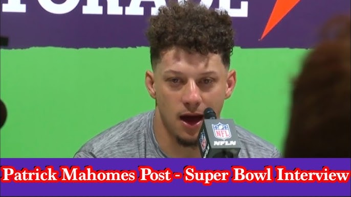 Patrick Mahomes Post Super Bowl Game Interview #Chiefs #NFL - YouTube