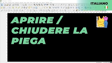 Italiano - Open and Close Pleats | TUKAdesign Video Help | CAD Pattern Making Software | Italian