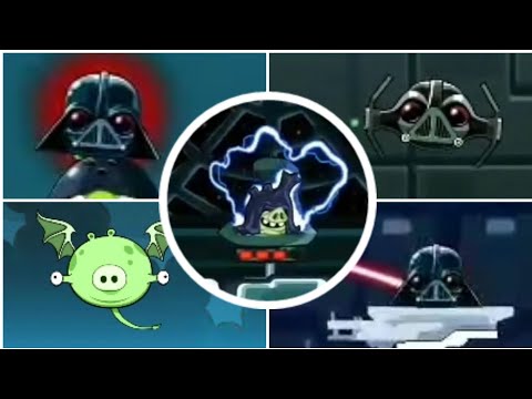 Angry Birds Star Wars - All Bosses (Boss Fights) No Item