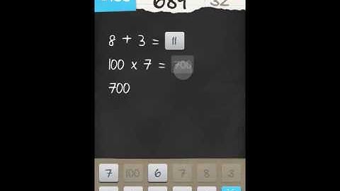 6 Numbers by Brainbow Level 32 Answer Guide