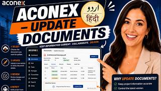 How to Update Documents in Aconex | Oracle Aconex Document Update Tutorial Urdu/Hindi