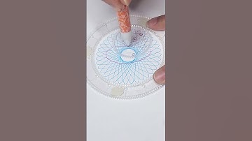 Satisfying Spirograph Creations | Soothing Geometric Patterns ASMR #satisfying  #asmr