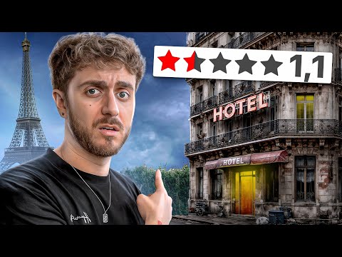 JE VISITE LE PIRE HÔTEL DE PARIS (c’est terrifiant)