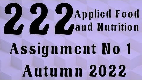 AIOU Code 222 Solved Assignment No.1 Autumn 2022 #aiou #aiousolveassignments
