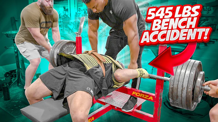 EXTREMELY CLOSE CALL WITH A 545 LBS/247 KG BENCH P...
