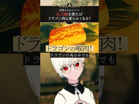 【 vrchat  】質問！ドラゴンの肉も圧力鍋なら柔らかくなる？【 動画勢vtuber 】