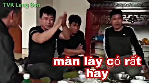 Màn lày cỏ bản sắc dân tộc nùng rất hay