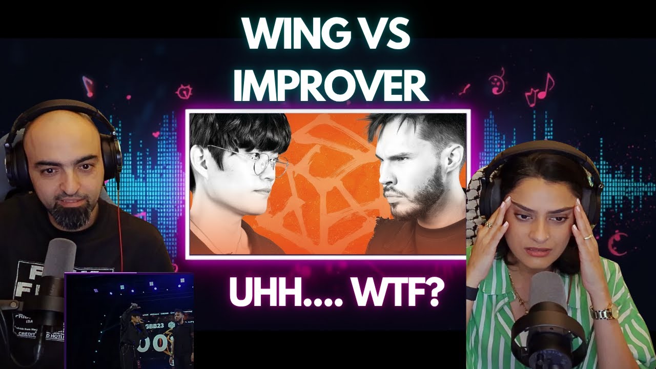 Реакция на четвертьфинал GBB 2023 Wing vs Improver — просто бомба!