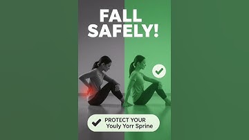 "How to Fall Backwards Safely | Protect Your Spine & Head"#facts #shorts