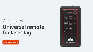 Universal remote for laser tag
