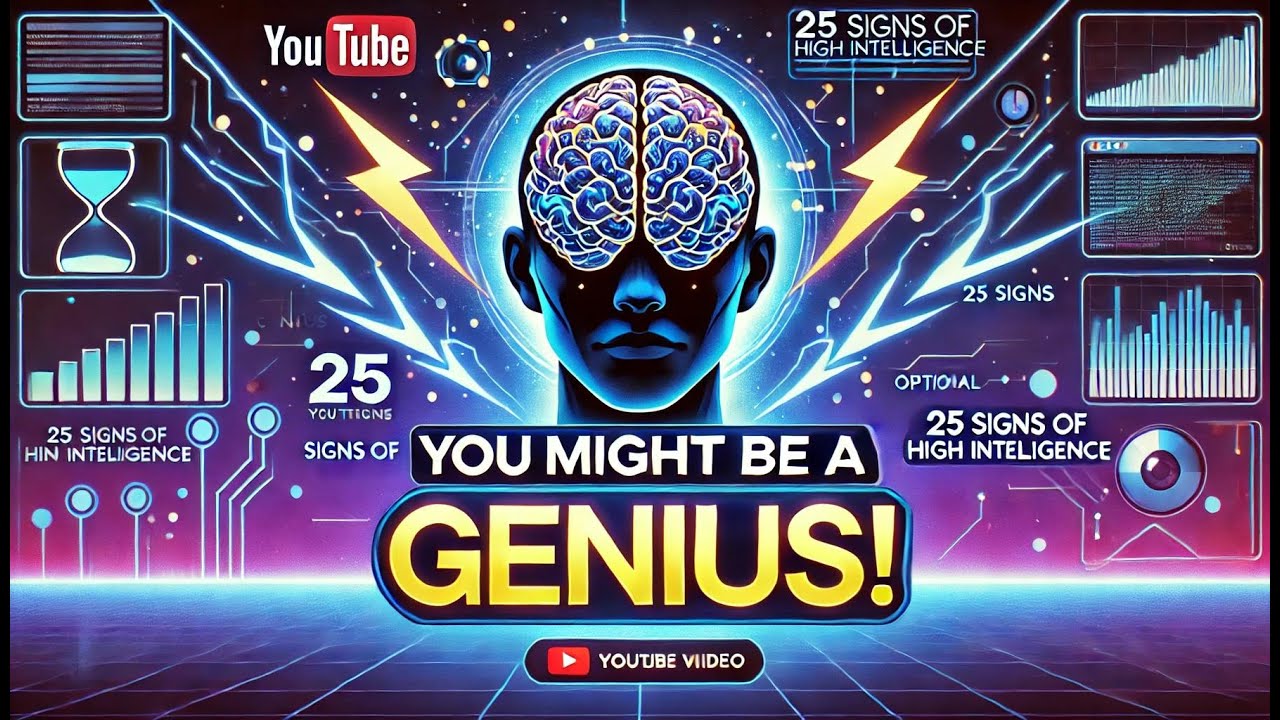 You Might Be a Genius and Not Even Know It! - YouTube