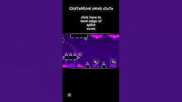 ClUtTeRfUnK sWaG rOuTe?! || Geometry Dash