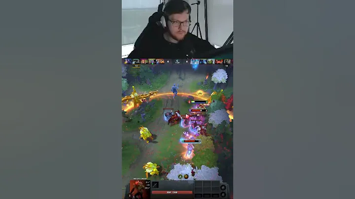 WHEN TWO DOTA GENIUSES MEET!😱😱😱 #dota2 #shorts #qojqva