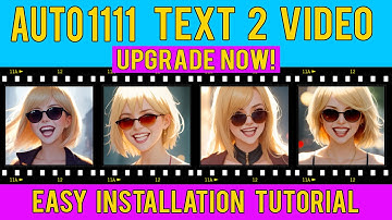 Easy Install Tutorial for Auto1111 Text2Video Upgrade Powerup!