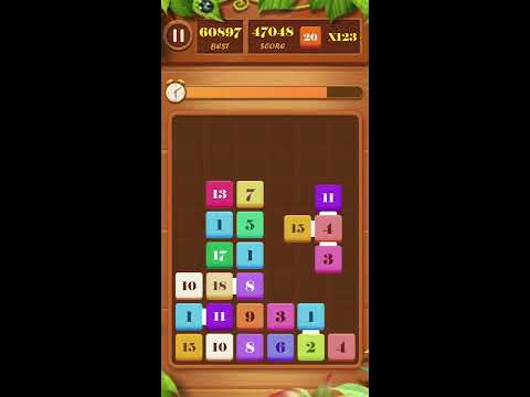 How to get an infinite score on Drag N Merge (fun mobile game)