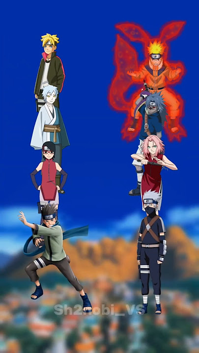 Team Boruto vs Team Naruto/ who is stronger? #narutoshippuden #boruto