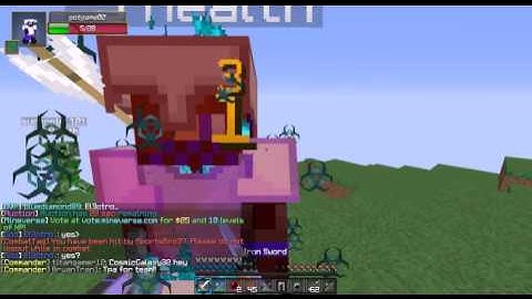 Minecraft: Kill Aura Hacker w/ RTNation #3