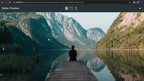 Transition Slider - Getting Started - WordPress Slider
