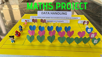 Maths 3D project on Data Handling!! Maths Project Presentation #mathsproject
