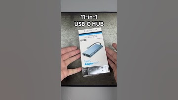 11-in-1 USB C HUB Unboxing #shorts #unboxing #typec #usbhub #usb3 #usbc #hdmi #vga #lan #sd #4k #usb