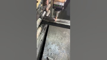 Cnc iron pipe cutting process #craft #shorts #viral #smartwork #goodtools #machine #tools