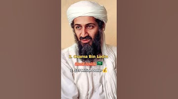 Top 10 Most Wanted People In The World
