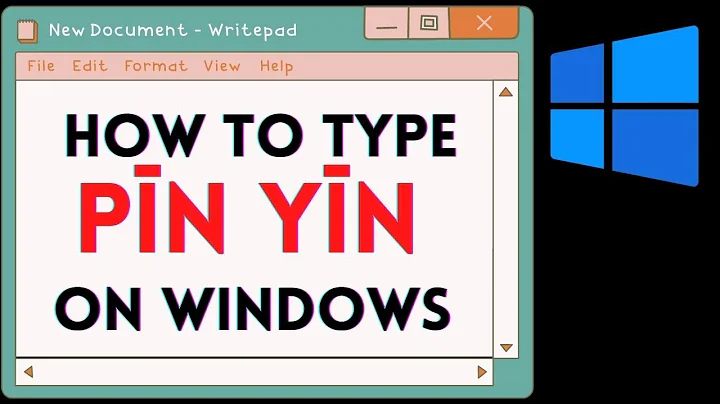 How to Type Pinyin on Windows with Tone Marks (Chinese Alphabet) | Type Pinyin on Your Computer