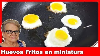 Huevos Fritos en Miniatura 🍳