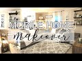 Decorate my single wide mobile home with me | Mobile home makeover | remodeling our single wide