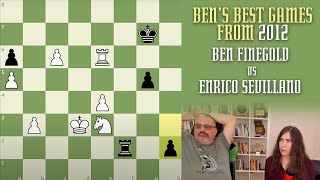 Ben's Best from 2012: Ben Finegold vs Enrico Sevillano by GMBenjaminFinegold 1,561 views 6 days ago 7 minutes, 12 seconds