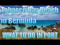 Tobacco Bay Beach in Bermuda - What to do on Your Day in Port